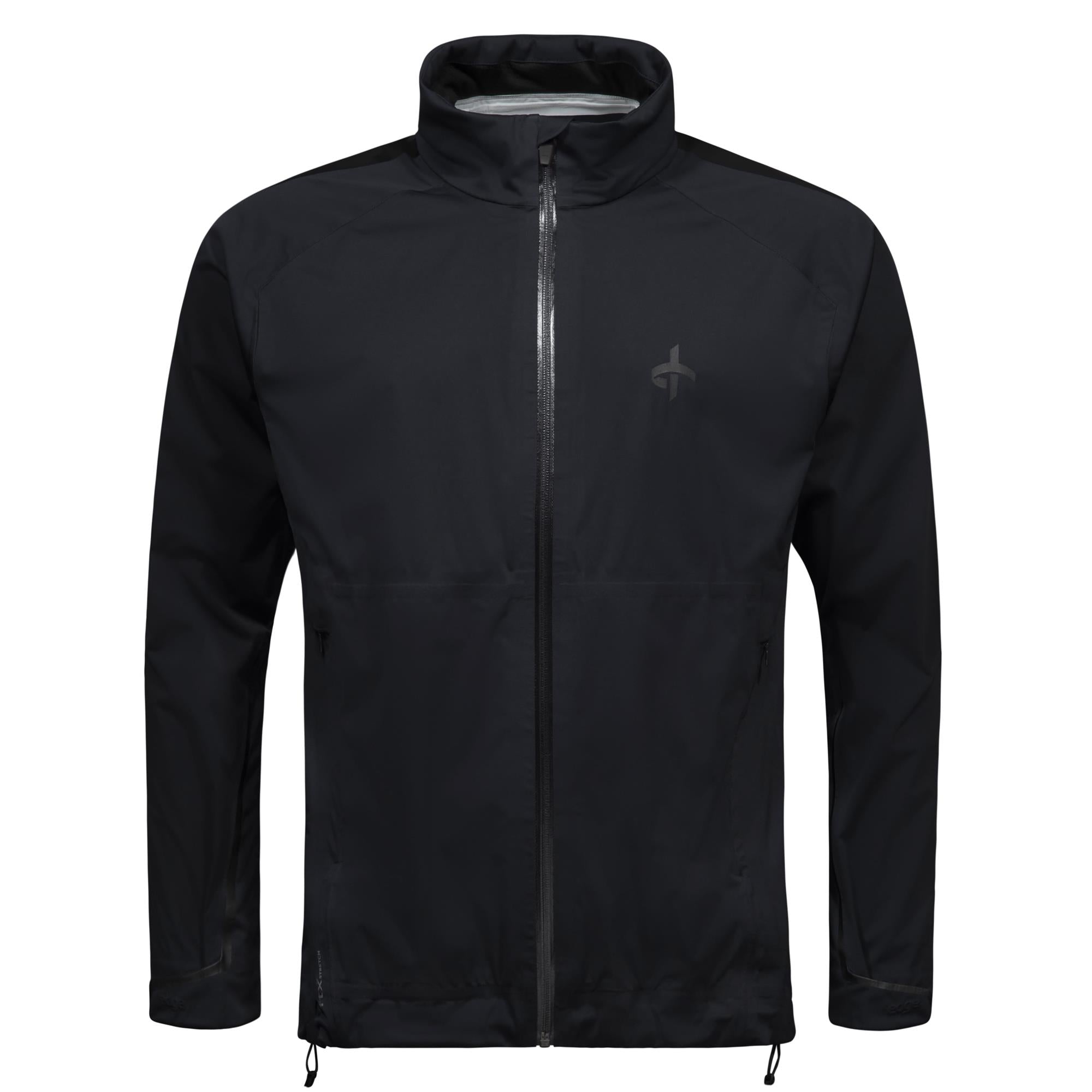 Cross Edge Waterproof Mens Golf Jacket Black